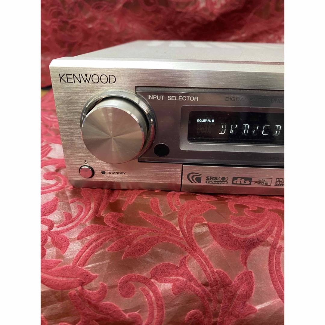 KENWOOD(ケンウッド)のKENWOOD ケンウッド　デジタルサラウンドアンプ KAF-S500 通電OK スマホ/家電/カメラのオーディオ機器(アンプ)の商品写真