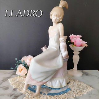 極美品 LLADRO リヤドロ 5443 ベッドタイム ポーセリンアート 希少品