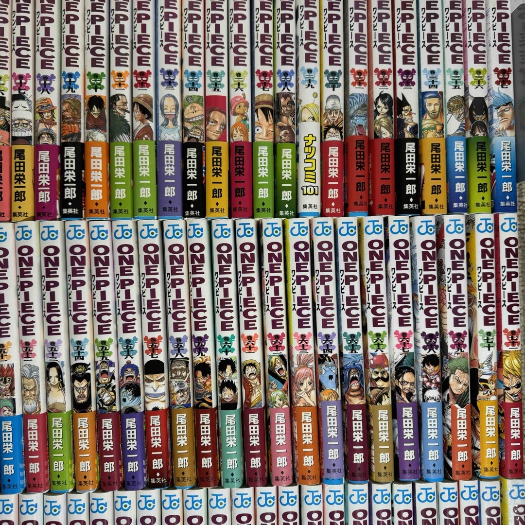 本日発送!】ワンピース全巻(1〜107巻)+おまけ - 全巻セット 本日発送!】ワンピース全巻(1〜107巻)+おまけ - 全巻セット