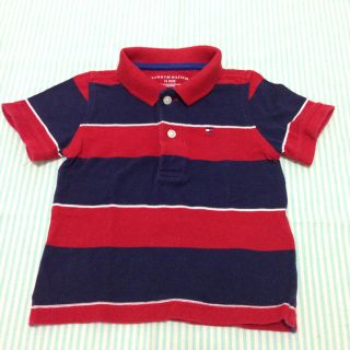 トミーヒルフィガー(TOMMY HILFIGER)のトミーヒルフィガー🇺🇸ポロシャツ赤(その他)