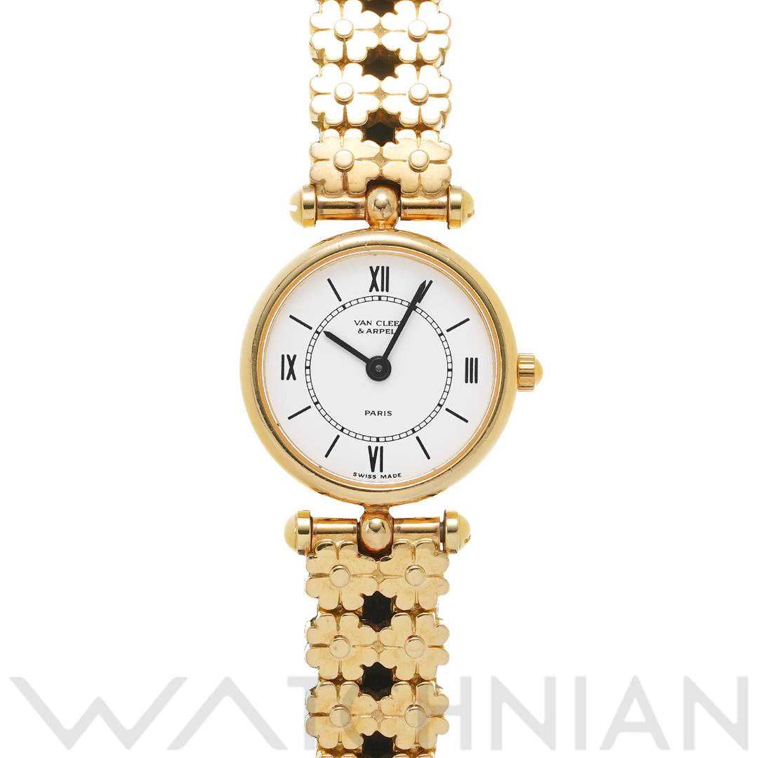Van Cleef & Arpels(ヴァンクリーフアンドアーペル)の中古 ヴァン クリーフ&アーペル Van Cleef & Arpels 122901 ホワイト レディース 腕時計 レディースのファッション小物(腕時計)の商品写真