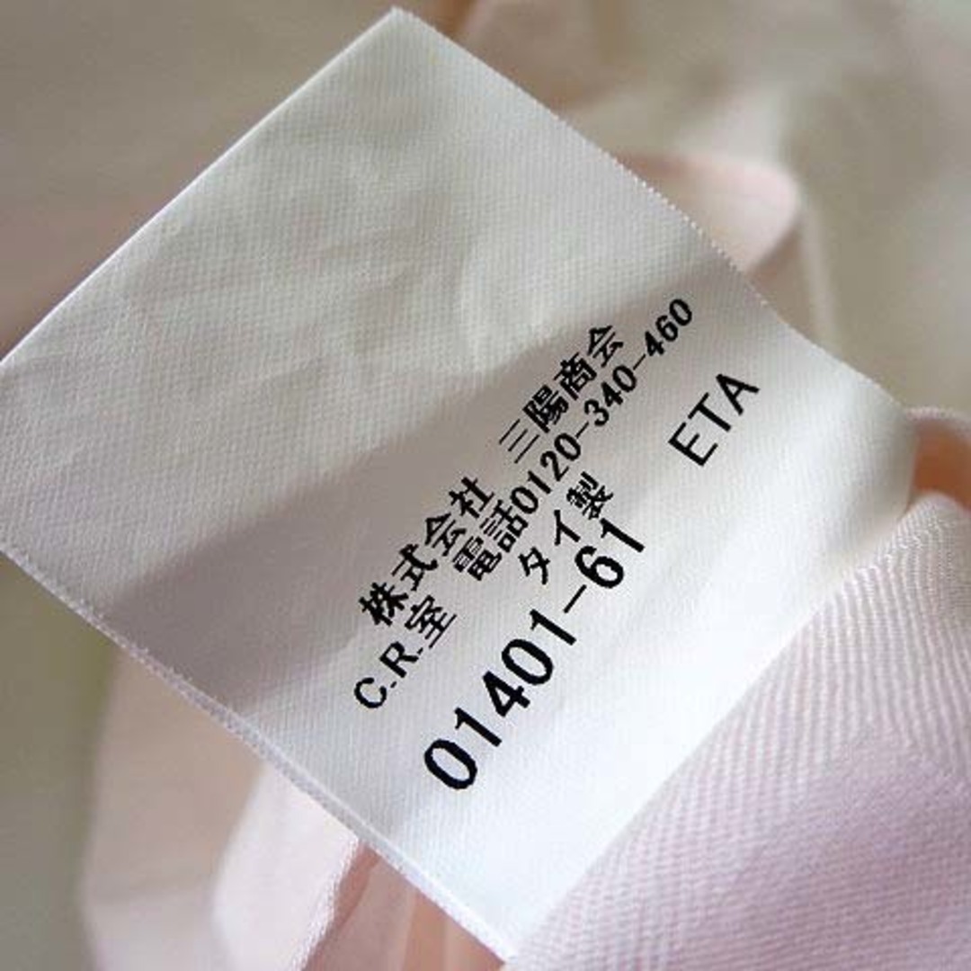 BURBERRY(バーバリー)のバーバリー シャツ ワイシャツ ノバチェック 総柄 L 41-84 薄ピンク メンズのトップス(シャツ)の商品写真