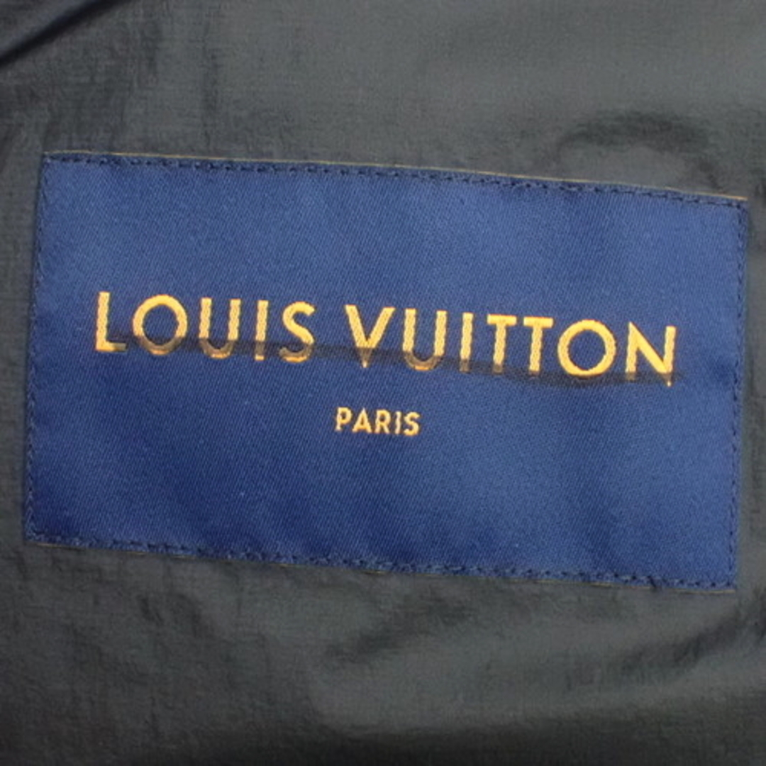 LOUIS VUITTON(ルイヴィトン)のLOUIS VUITTON(ルイ・ヴィトン) ソルトプリント ボンバージャケット アウター アパレル 衣類 ファッション ダミエ 50 ナイロン コットン ブルー青 ピンク桃 HLB05EDR2 メンズ 40802083448【中古】【アラモード】 メンズのジャケット/アウター(ブルゾン)の商品写真