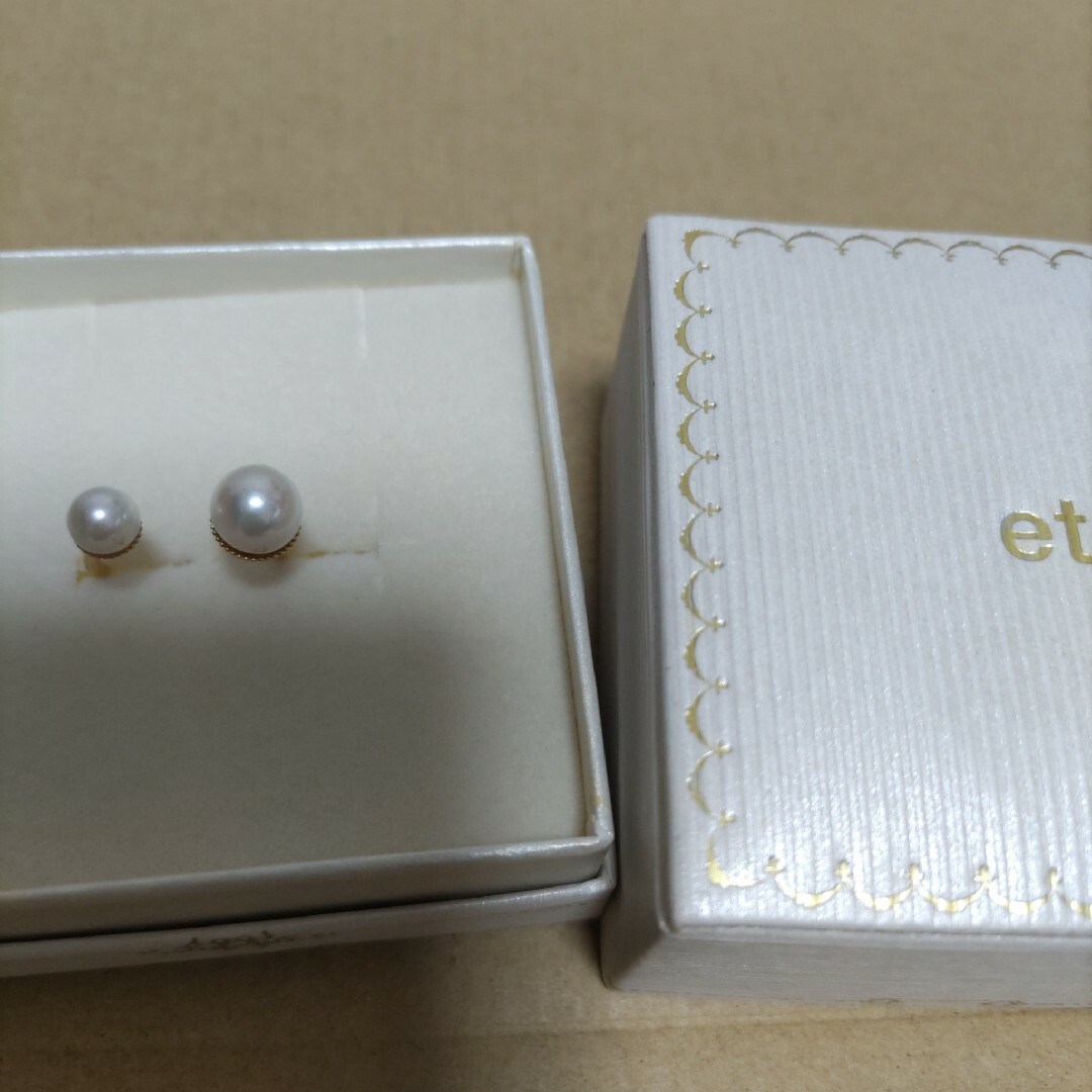 ete(エテ)の限定値下げete エテ K18 本パール ピンキーリング 3号 レディースのアクセサリー(リング(指輪))の商品写真