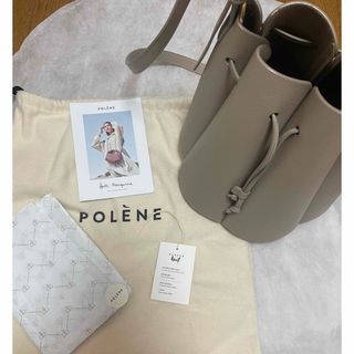 【美品】ポレーヌ POLENE ナンバーエイト カヌレバッグ  (ショルダーバッグ)