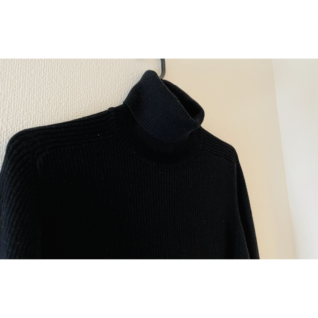 Gucci(グッチ)のGUCCI  グッチ　タートルニット　セーター　黒 メンズのトップス(ニット/セーター)の商品写真
