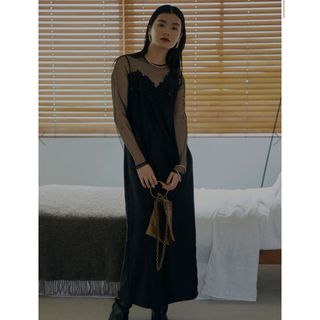 アメリヴィンテージ(Ameri VINTAGE)のmimi様　UND RENEE CUTWORK DRESS(ロングドレス)