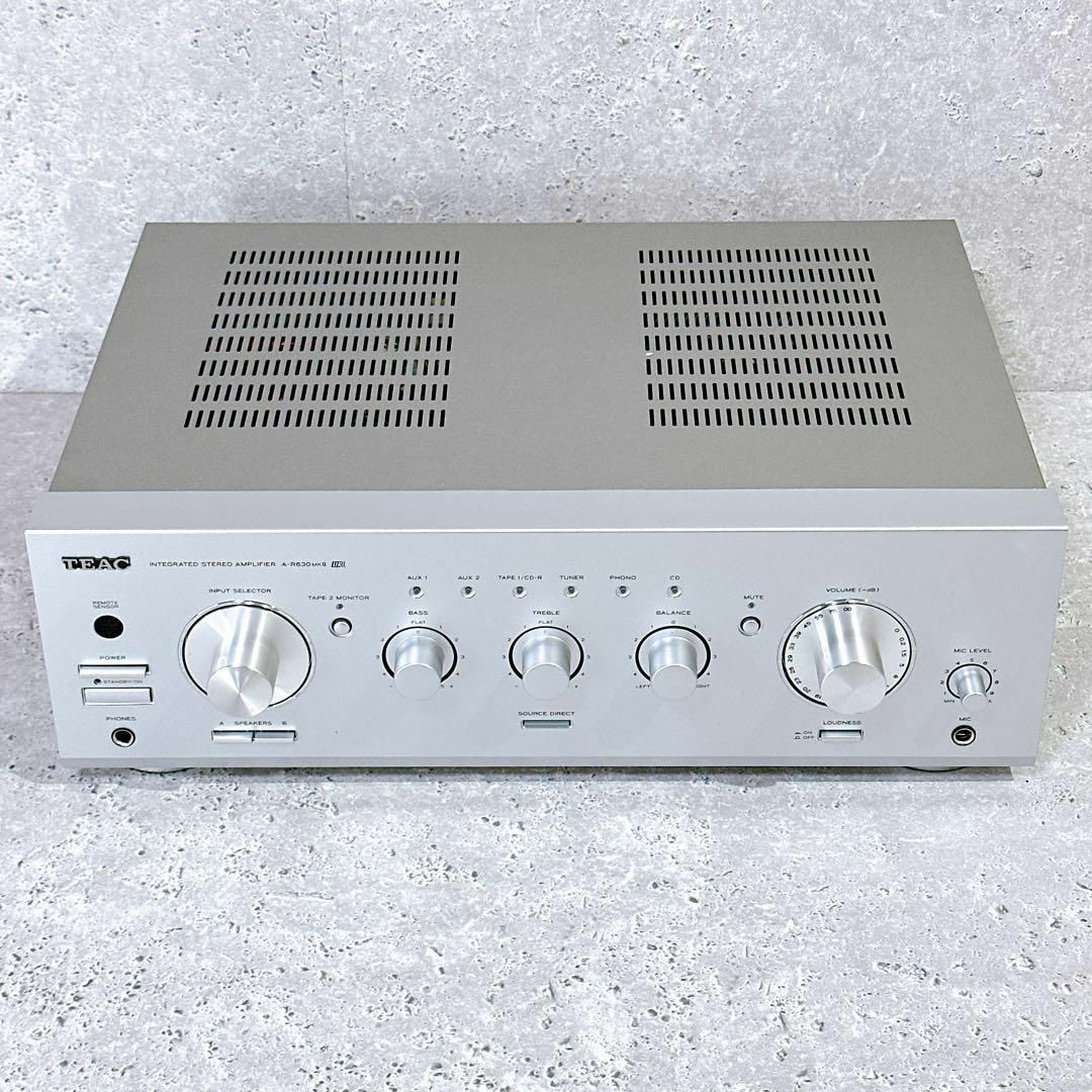 極美品 廃盤品 TEAC ステレオプリメインアンプ A-R630MKII S