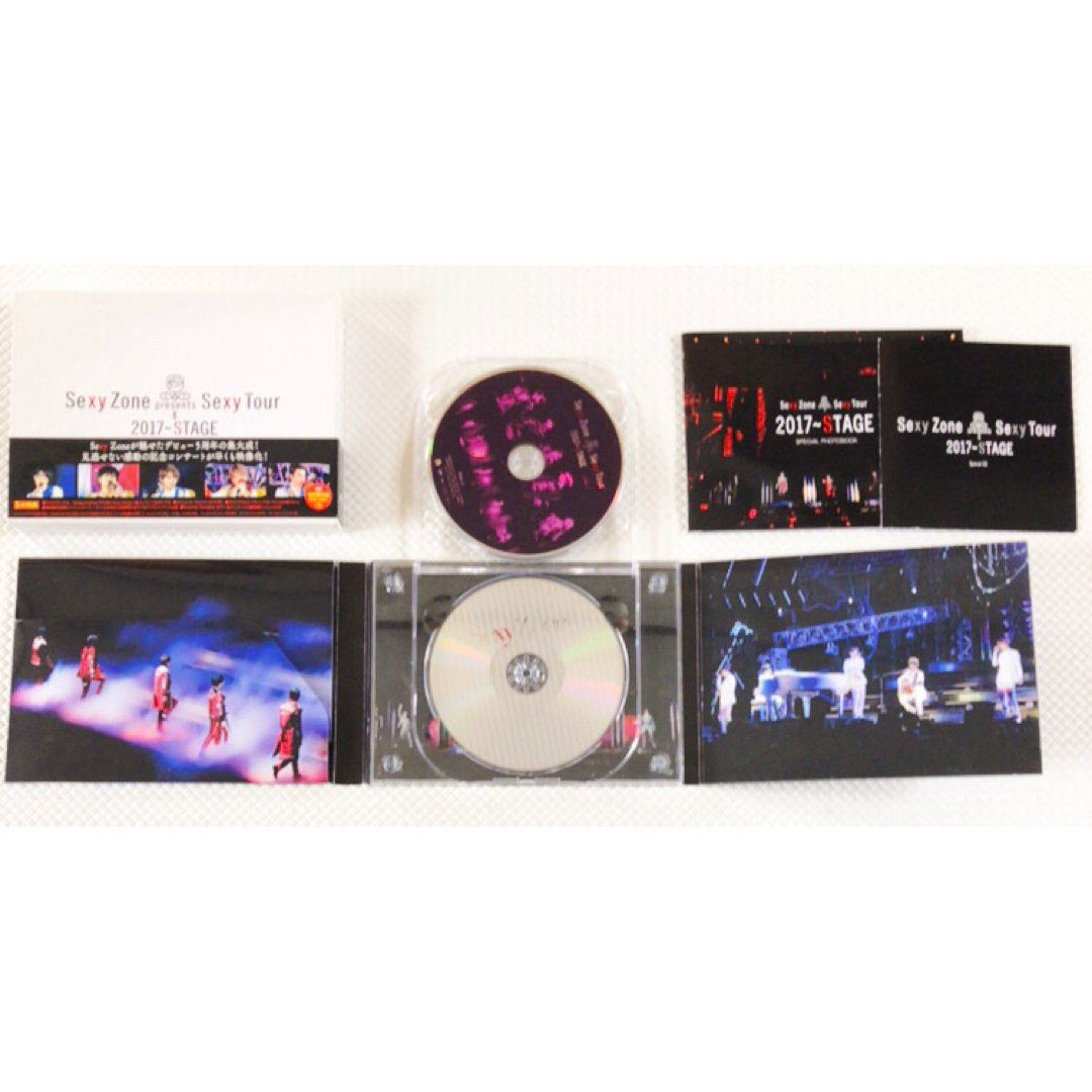 初回限定盤〈2DVD+CD〉　Sexy Zone『STAGE』　　　　d5067 エンタメ/ホビーのDVD/ブルーレイ(ミュージック)の商品写真