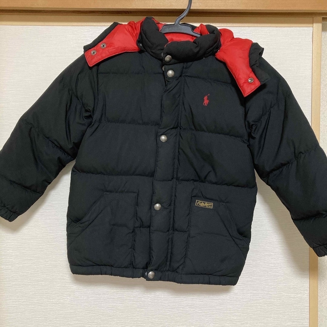 POLO RALPH LAUREN(ポロラルフローレン)のポロラルフローレン　ダウンジャケット　110 キッズ/ベビー/マタニティのキッズ服男の子用(90cm~)(ジャケット/上着)の商品写真