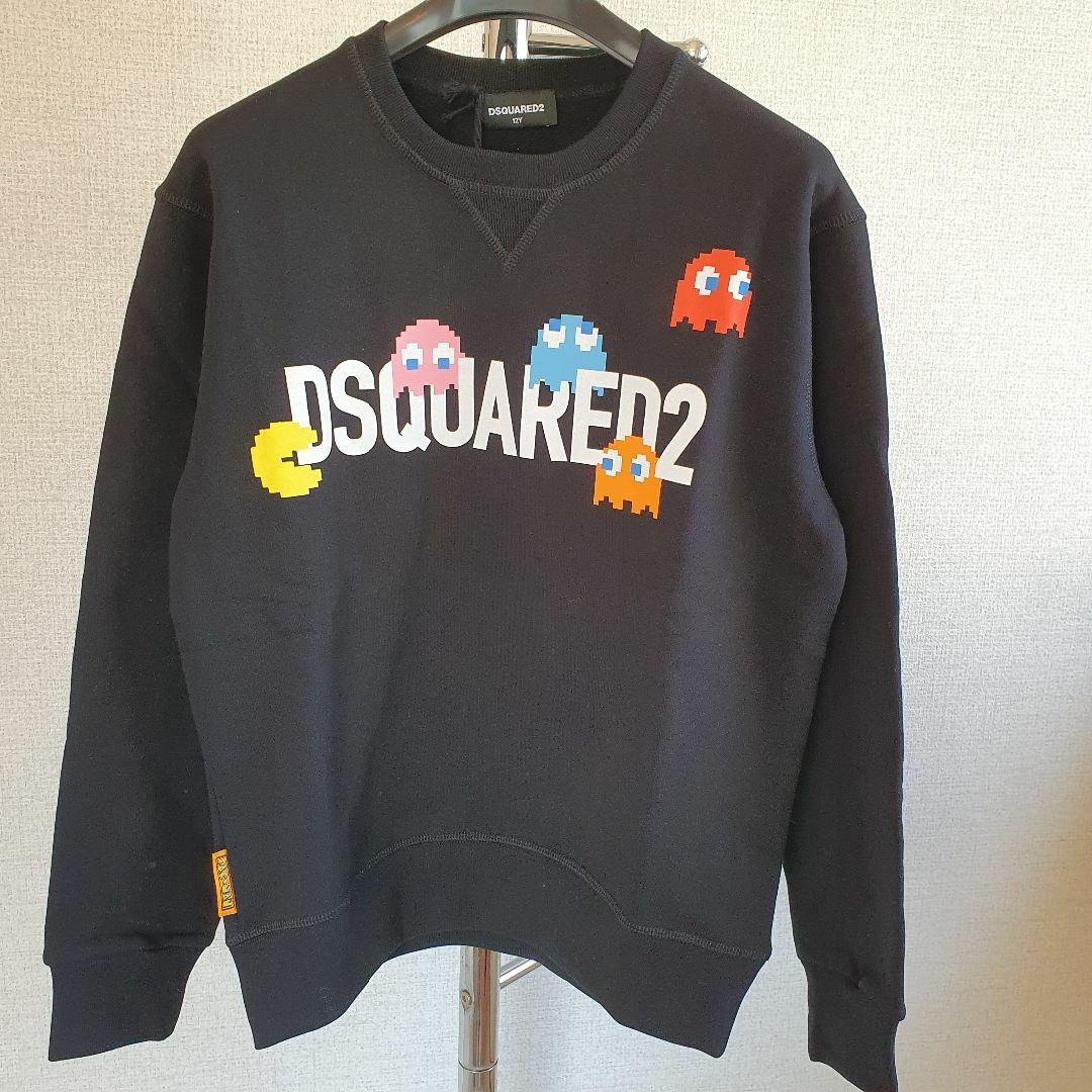 DSQUARED2 - 【新品・未使用】DSQUARED2 KIDSxPac-manスウェット黒 12Y