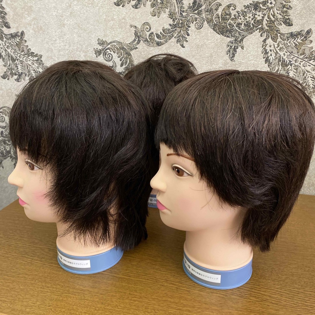 ③メンズカットウィッグ ヘッドマネキン 理容師 美容師 かかし ③メンズカットウィッグ ヘッドマネキン 理容師 美容師 かかし