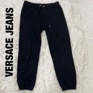 ヴェルサーチ(VERSACE)のVERSACE JEANS ヴェルサーチ ジーンズ スウェット ブラック系 XL(スウェット)