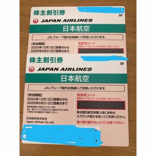 ✈︎ＪＡＬ株主優待 2枚(その他)