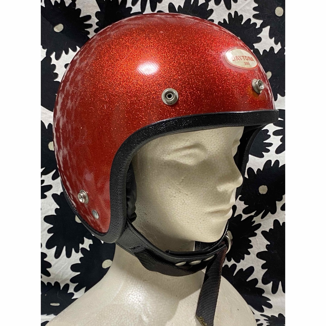 ブコ(ブコ)のDAYTONA300 60‘s ビンテージヘルメット Buco Bell mch 自動車/バイクのバイク(ヘルメット/シールド)の商品写真