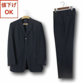 カンサイヤマモト(Kansai Yamamoto)の02【極美品】カンサイ ヤマモト オム スーツ Y8 メンズ スリム 3L 紺(セットアップ)