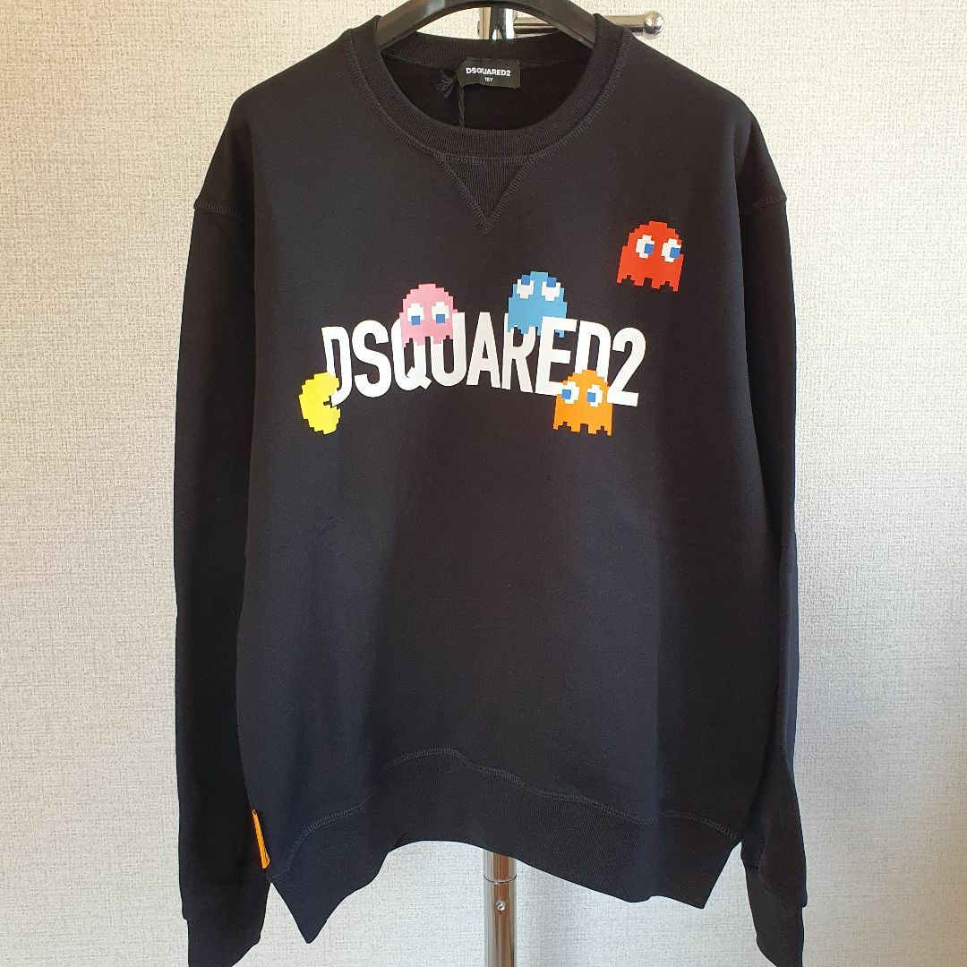 Dsquared2 ディースクエアード 黒 ブラック スウェット パンツ 12Y