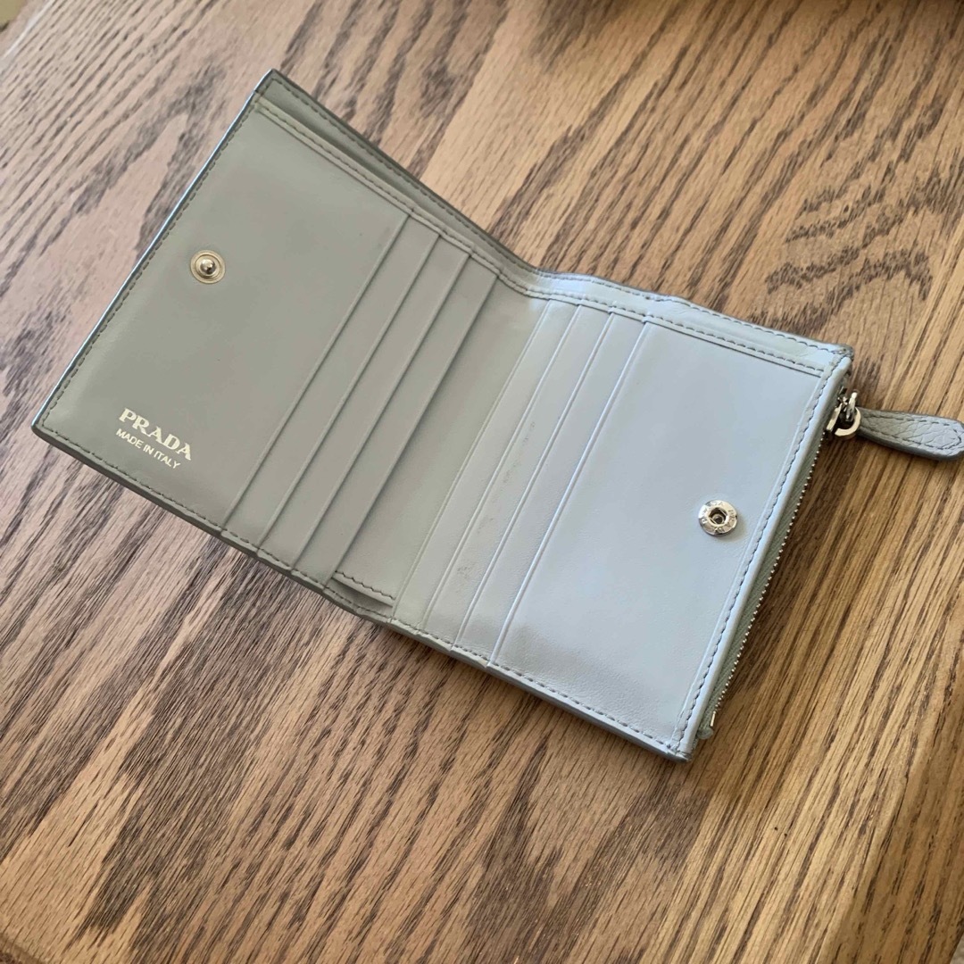 PRADA - 最終セール!現行品 PRADA ヴィッテロダイノレザー 財布 PRADA - 最終セール!現行品 PRADA ヴィッテロダイノレザー 財布
