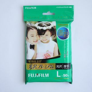 フジフイルム(富士フイルム)のFUJIFILM インクジェットプリンター 用紙 L×50枚 未開封(その他)