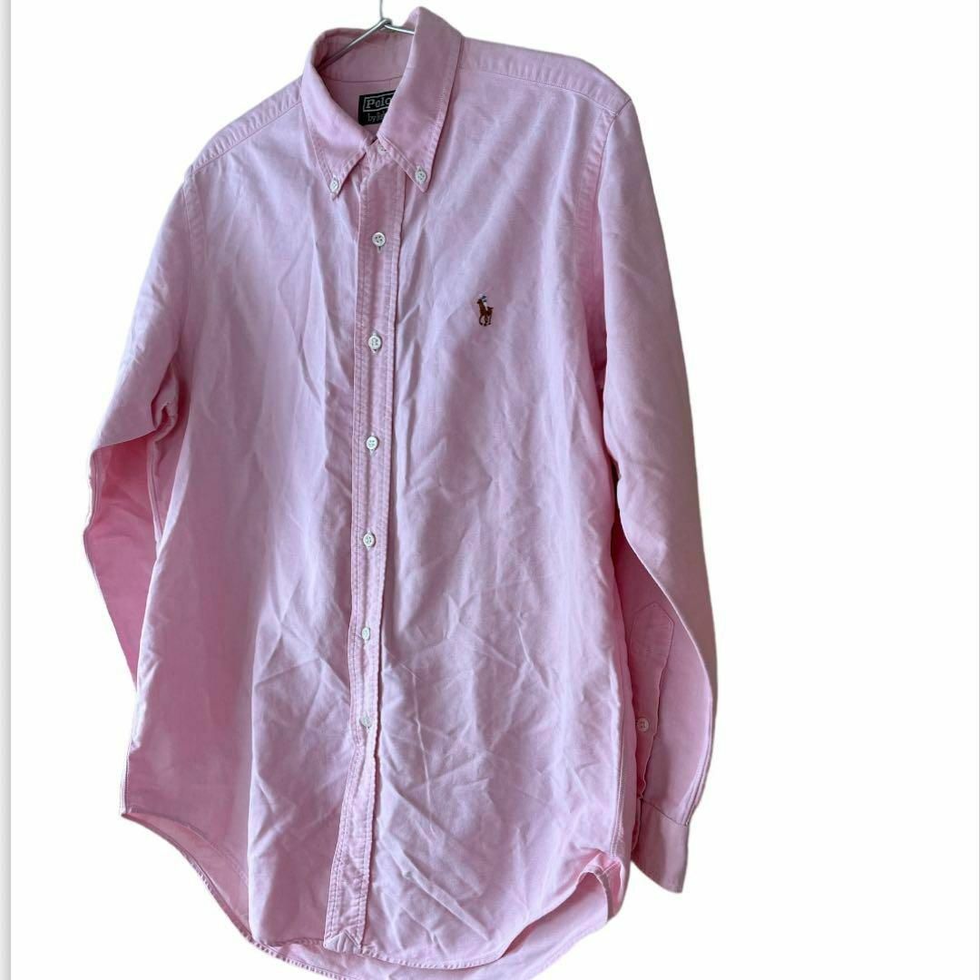 POLO RALPH LAUREN(ポロラルフローレン)のポロラルフローレン　長袖シャツ　ピンク　レディース　メンズ メンズのトップス(シャツ)の商品写真