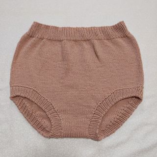 no.0024　毛糸のパンツ　ハンドメイド　手編み(その他)