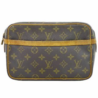 ルイヴィトン(LOUIS VUITTON)の本物 ルイヴィトン LOUIS VUITTON LV コンピエーニュ 23 モノグラム クラッチバッグ セカンドバッグ ポーチ ブラウン M51847 Compiegne ビトン バッグ 中古(クラッチバッグ)