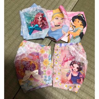 インナーマスク　プリンセス　ハンドメイド　5枚セット(外出用品)