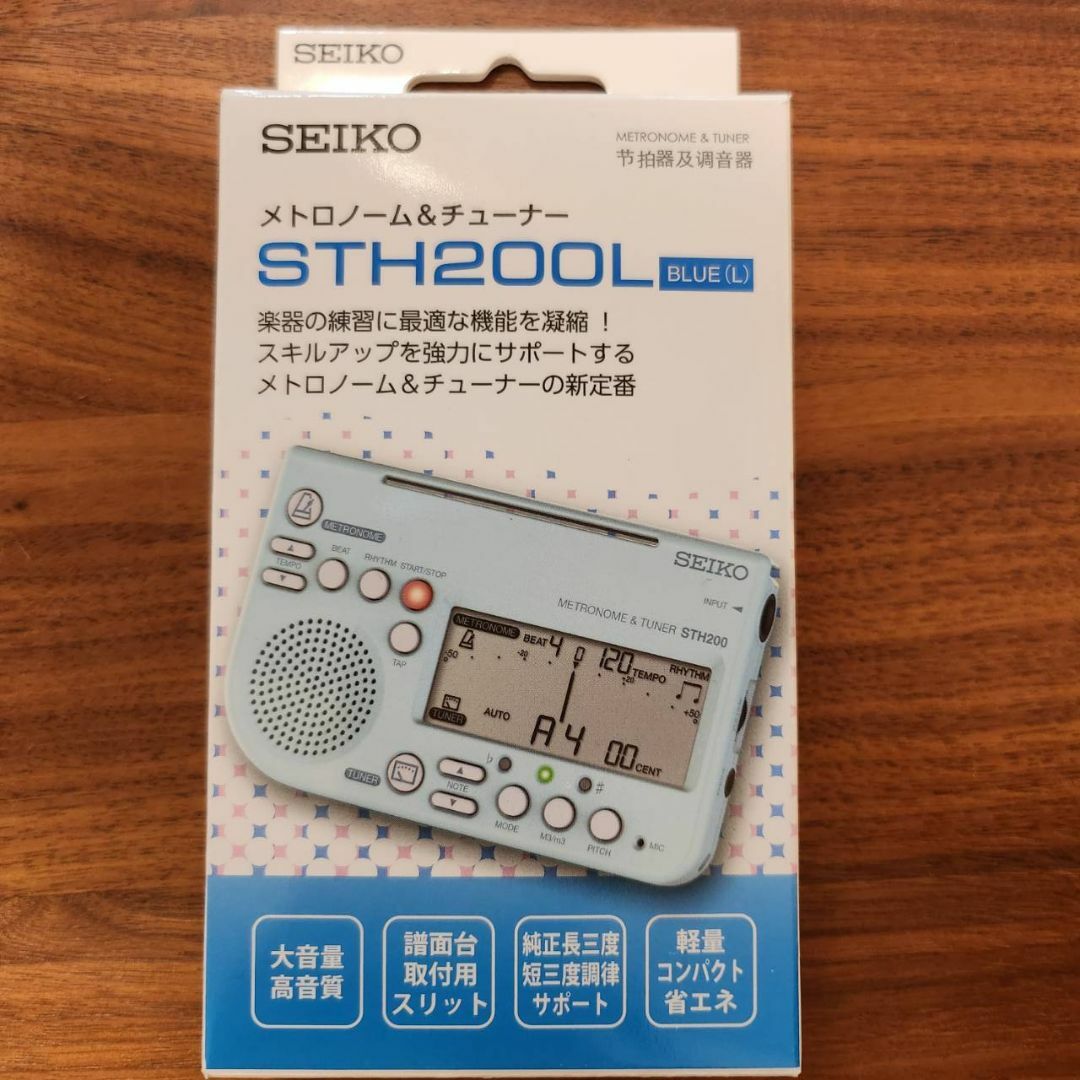 SEIKO(セイコー)のSEIKO STH200LP チューナー&メトロノーム 楽器の楽器 その他(その他)の商品写真