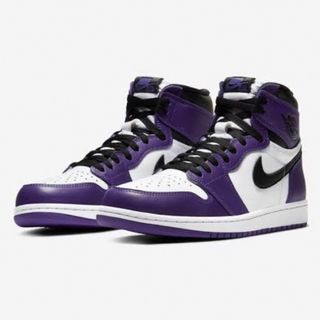 ナイキ(NIKE)のAIR JORDAN 1 RETRO High og court purple(スニーカー)