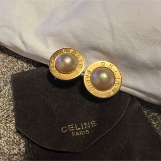 CELINE セリーヌ ヴィンテージ 希少 イヤリング ピアス