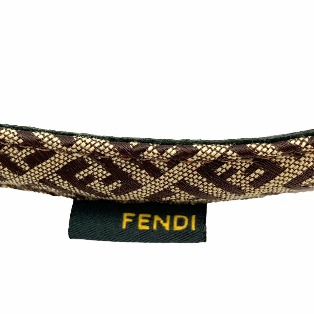 FENDI(フェンディ)の【中古】FENDI フェンディ キッズ ズッカ カチューシャ ファー 子供用 女の子 【ブランドギャラリー東心斎橋店】 レディースのヘアアクセサリー(カチューシャ)の商品写真