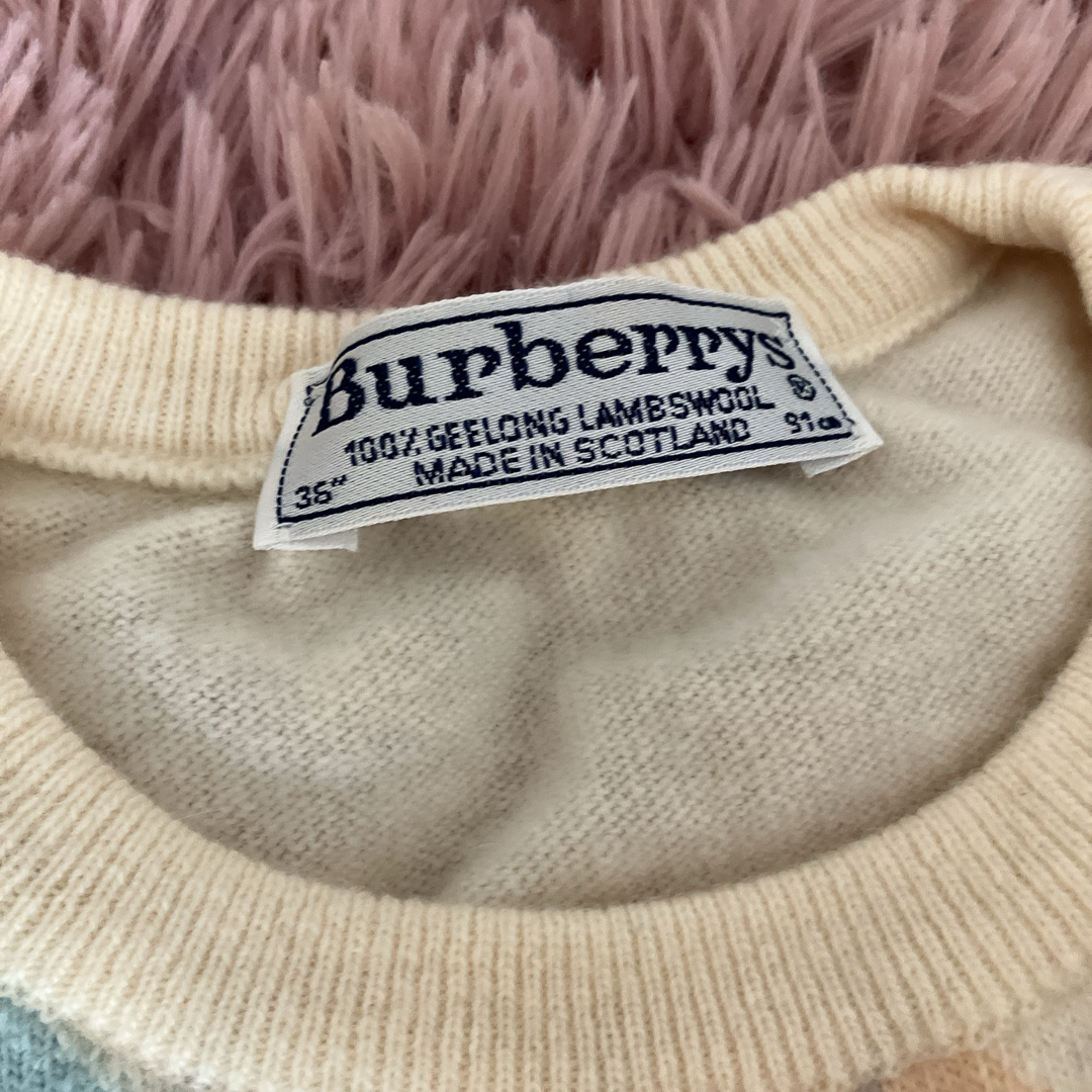 BURBERRY(バーバリー)のバーバリー　ニット　アーガイル メンズのトップス(ニット/セーター)の商品写真