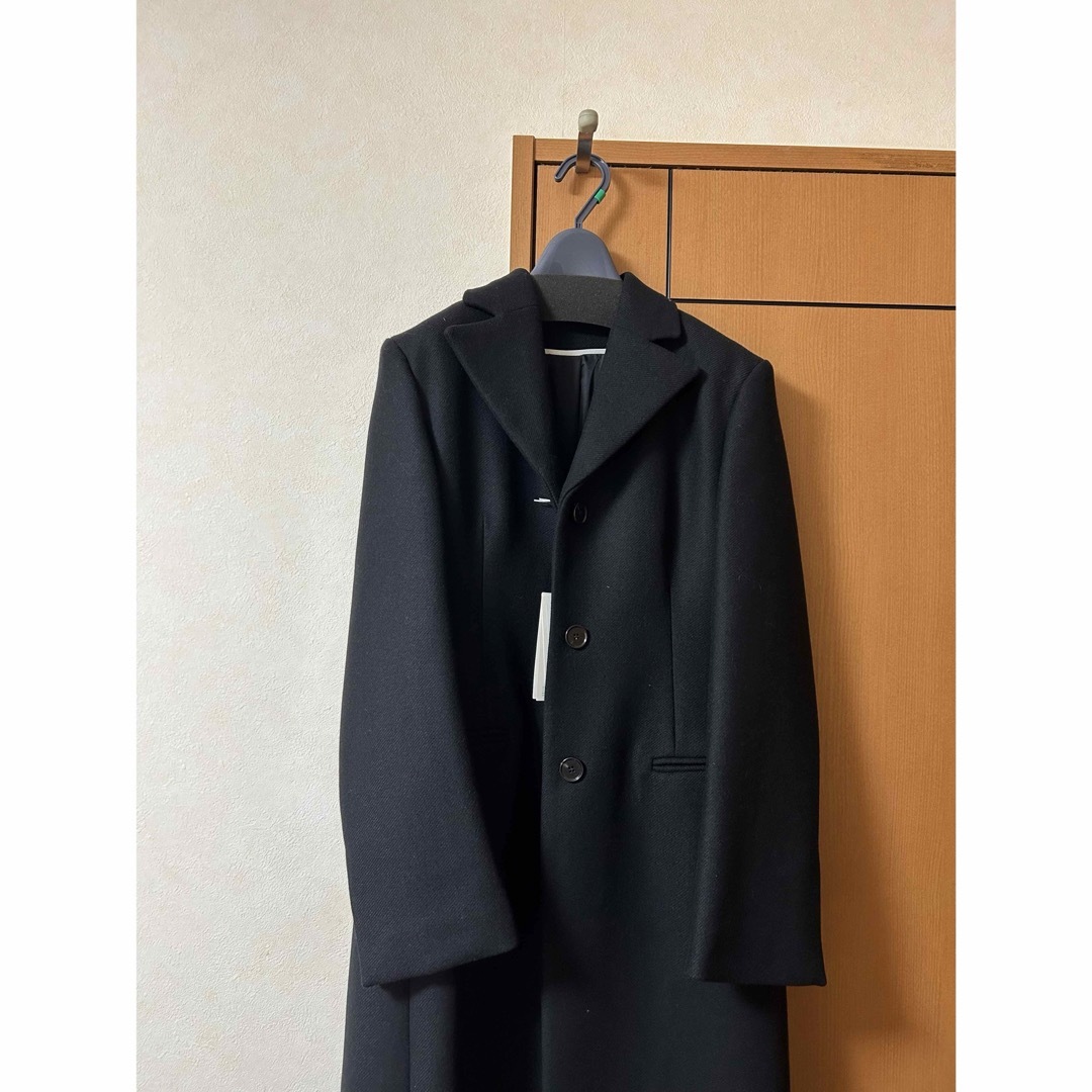 COS(コス)のCos コート black 新品未使用品 レディースのジャケット/アウター(ロングコート)の商品写真