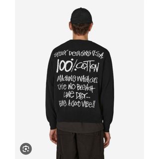 ステューシー(STUSSY)のStussy Care Label Sweater 新品未使用 XL(ニット/セーター)