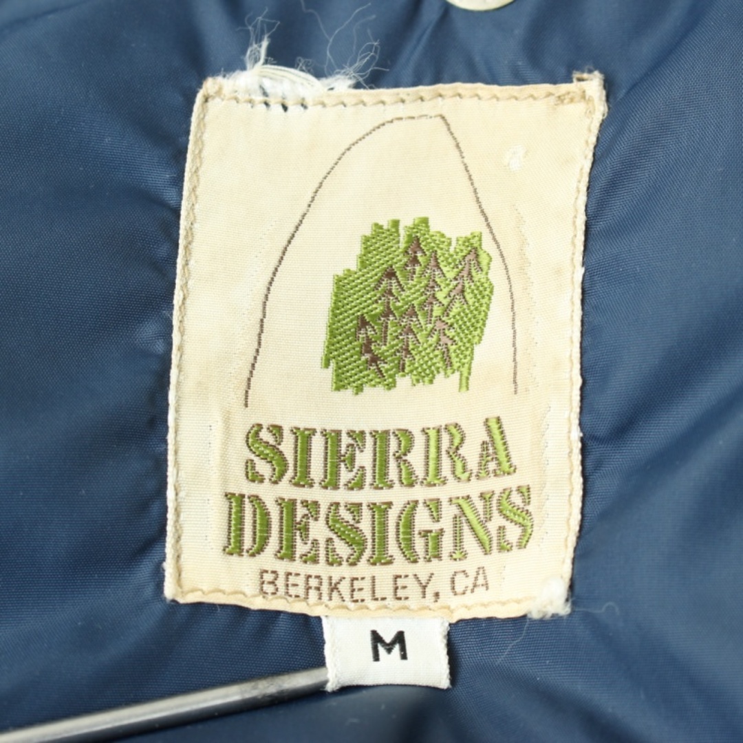 SIERRA DESIGNS(シェラデザイン)の70s USA製 シエラデザインズ ダウンジャケット M 7本木タグ aw191 メンズのジャケット/アウター(ダウンジャケット)の商品写真