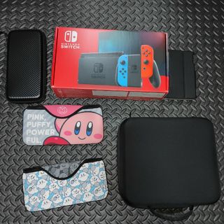 Nintendo Switch ネオンブルー　ケースセット　まとめ売り