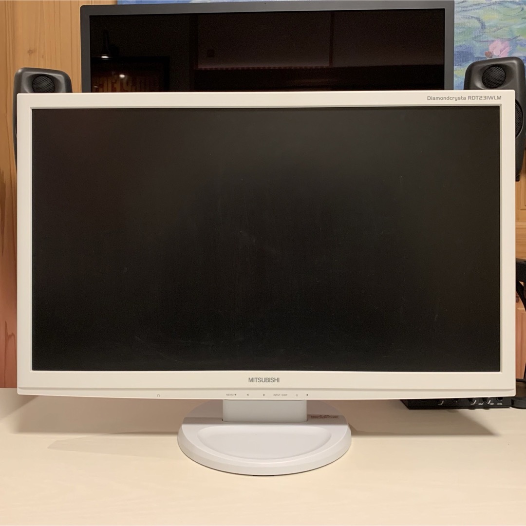 三菱電機(ミツビシデンキ)のMITSUBISHI 液晶ディスプレイ RDT231WLM 23.0インチ #1 スマホ/家電/カメラのPC/タブレット(ディスプレイ)の商品写真