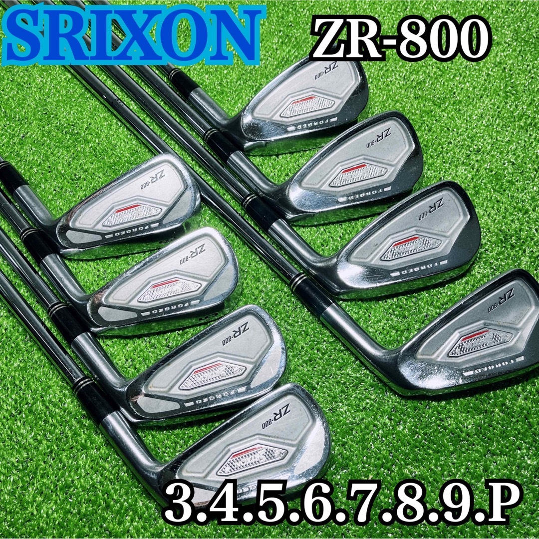 Srixon(スリクソン)のC149 SRIXON ZR-800 FORGED アイアン メンズ 右利き スポーツ/アウトドアのゴルフ(クラブ)の商品写真