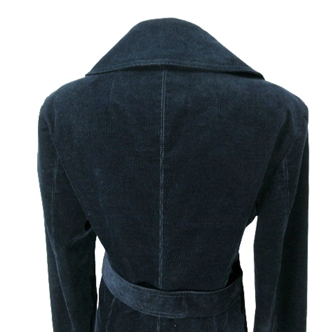 theory(セオリー)のセオリー 近年モデル コーデュロイコート ロング S 紺 ネイビー IBO46 レディースのジャケット/アウター(その他)の商品写真
