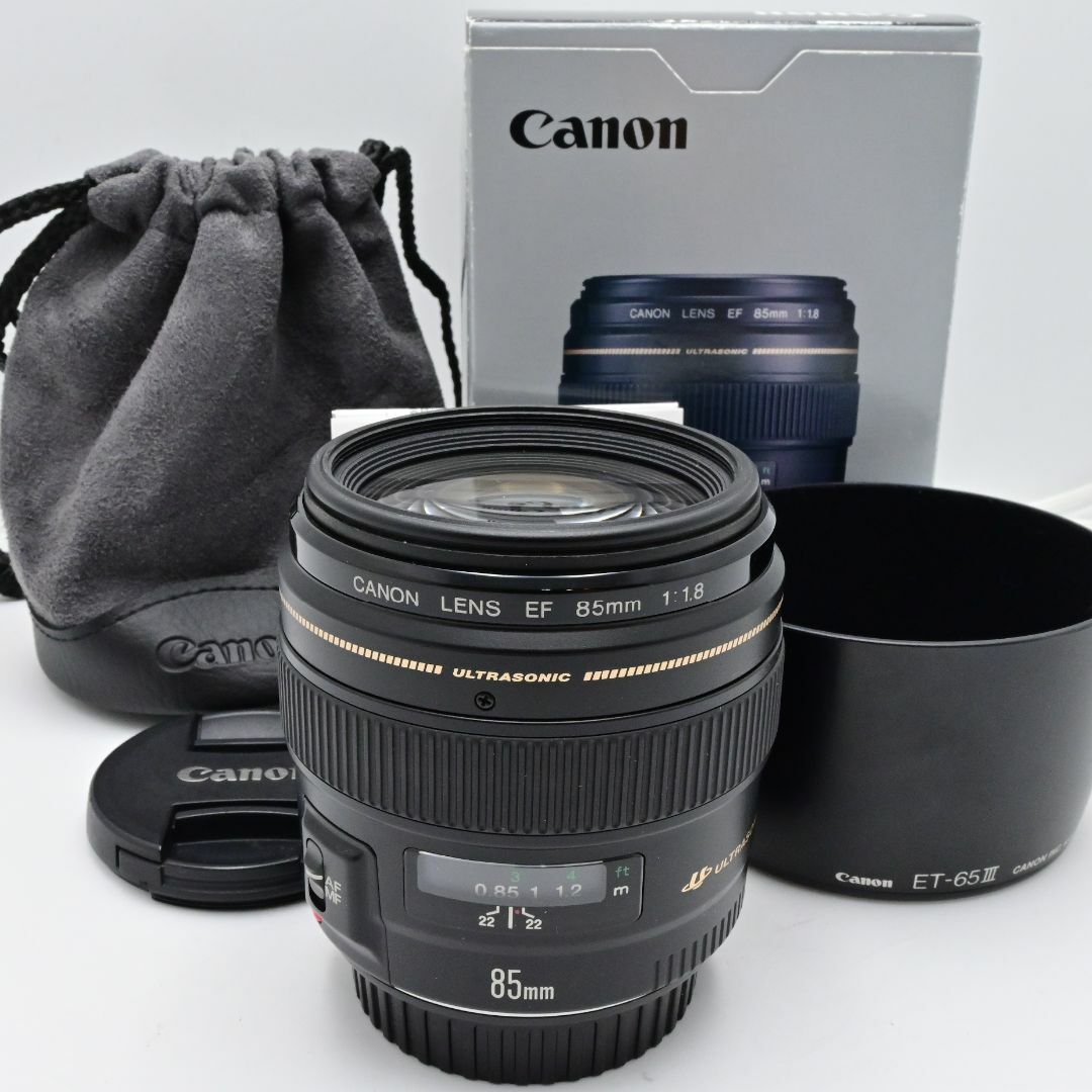 Canon キヤノン EFマウント EF85mm F1.8 USM  スマホ/家電/カメラのカメラ(レンズ(ズーム))の商品写真