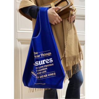 ドゥーズィエムクラス(DEUXIEME CLASSE)のMUSE購入◆BONJOUR MADAME◆ベロアBAG(トートバッグ)