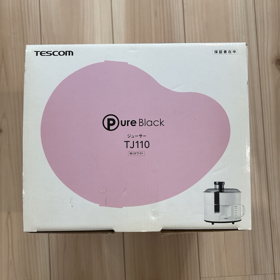 TESCOM(テスコム)のTESCOM    ジューサー　おいしいキホン。 スマホ/家電/カメラの調理家電(ジューサー/ミキサー)の商品写真