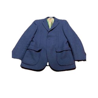 スーツカンパニー(THE SUIT COMPANY)の美品 メンズウールジャケット ネイビー紺 Lサイズ(176cm-6Drop) (テーラードジャケット)