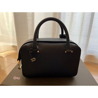 デルヴォー(DELVAUX)のDELVAUX Coolbox Mini クールボックスミニ　ブラック(ハンドバッグ)