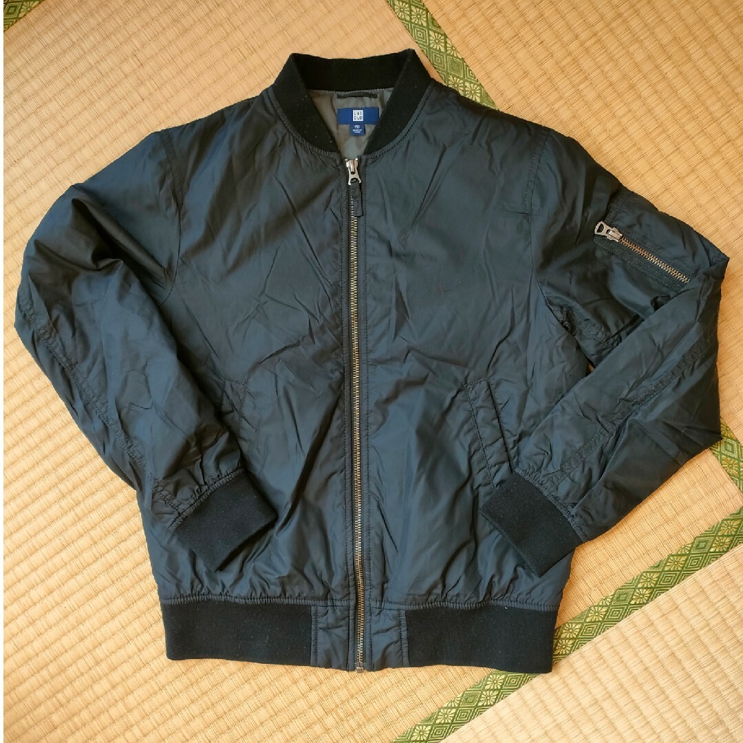 UNIQLO(ユニクロ)のユニクロ 中綿入りジャケット150 キッズ/ベビー/マタニティのキッズ服男の子用(90cm~)(ジャケット/上着)の商品写真