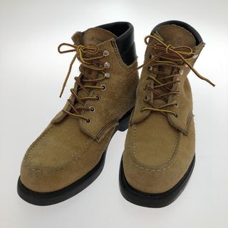 レッドウィング(REDWING)の□□RED WING レッドウィング ブーツ SIZE8D（26cm） キャメル(ブーツ)