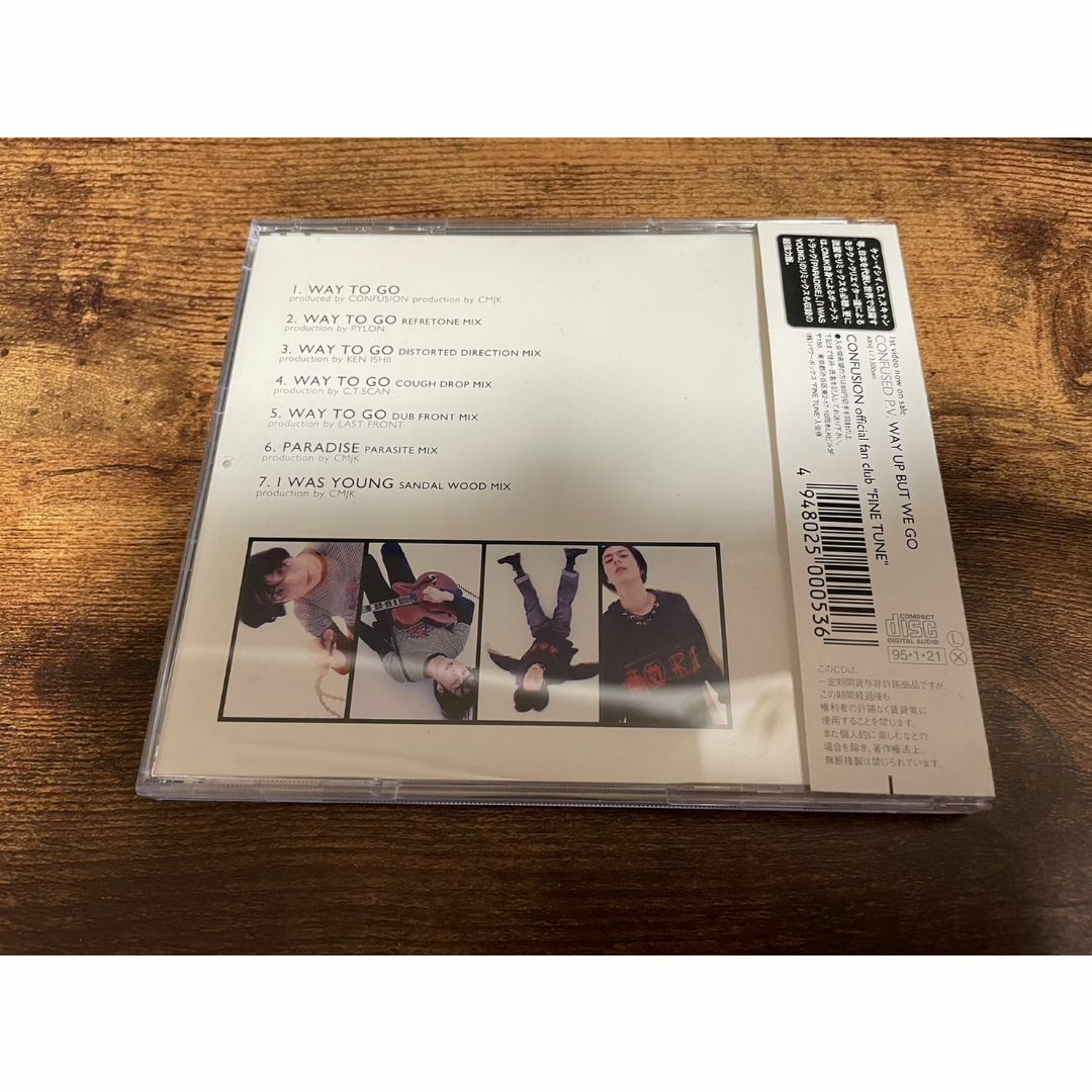 CONFUSION CD「WAY TO GO」コンフュージョン廃盤● エンタメ/ホビーのCD(ポップス/ロック(邦楽))の商品写真