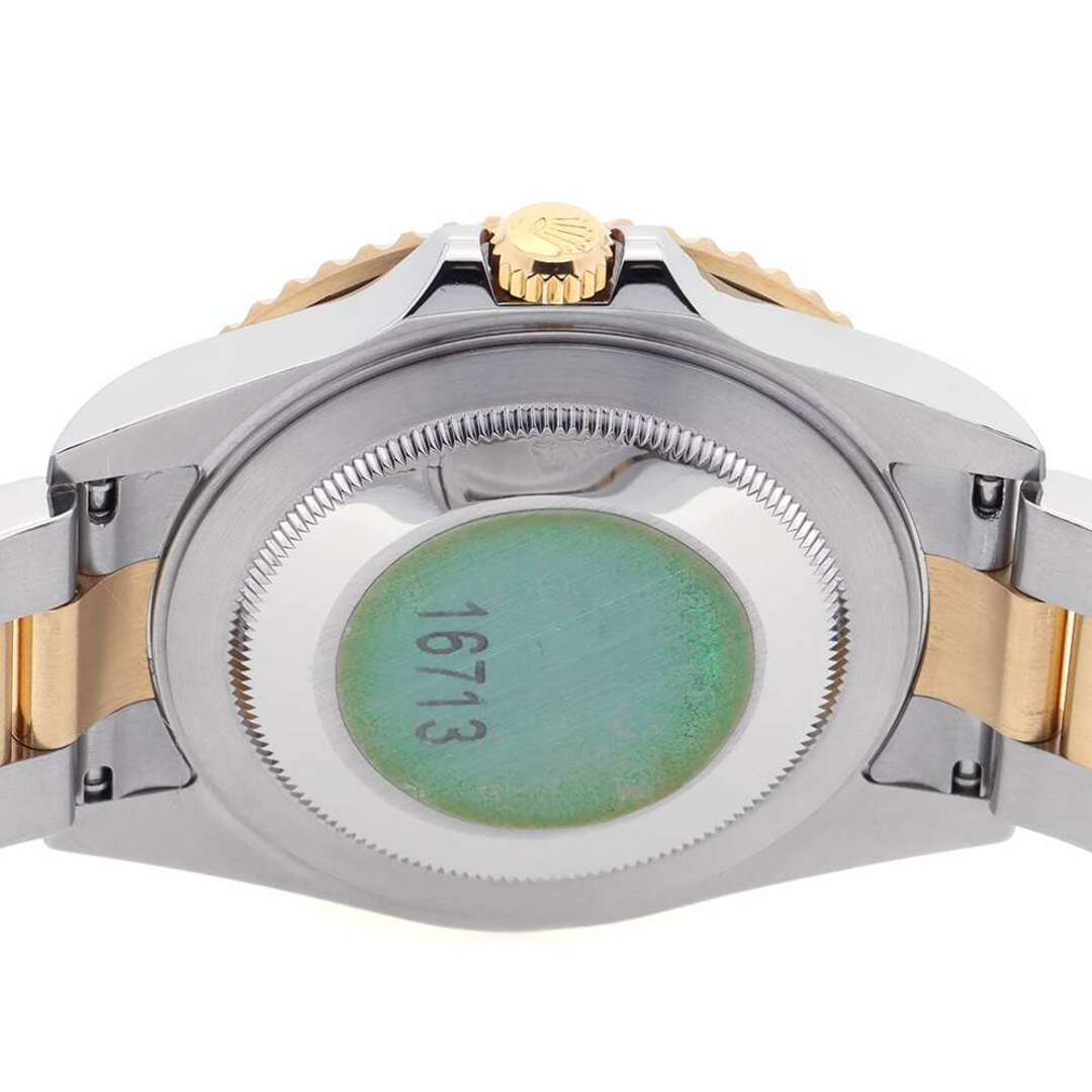 ROLEX(ロレックス)のロレックス GMTマスター 2 D番 16713 ROLEX 腕時計 黒文字盤 メンズの時計(腕時計(アナログ))の商品写真