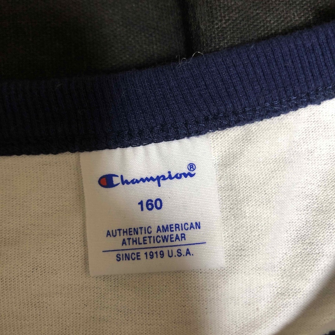 Champion(チャンピオン)のチャンピオン　160 ロンT キッズ/ベビー/マタニティのキッズ服男の子用(90cm~)(Tシャツ/カットソー)の商品写真