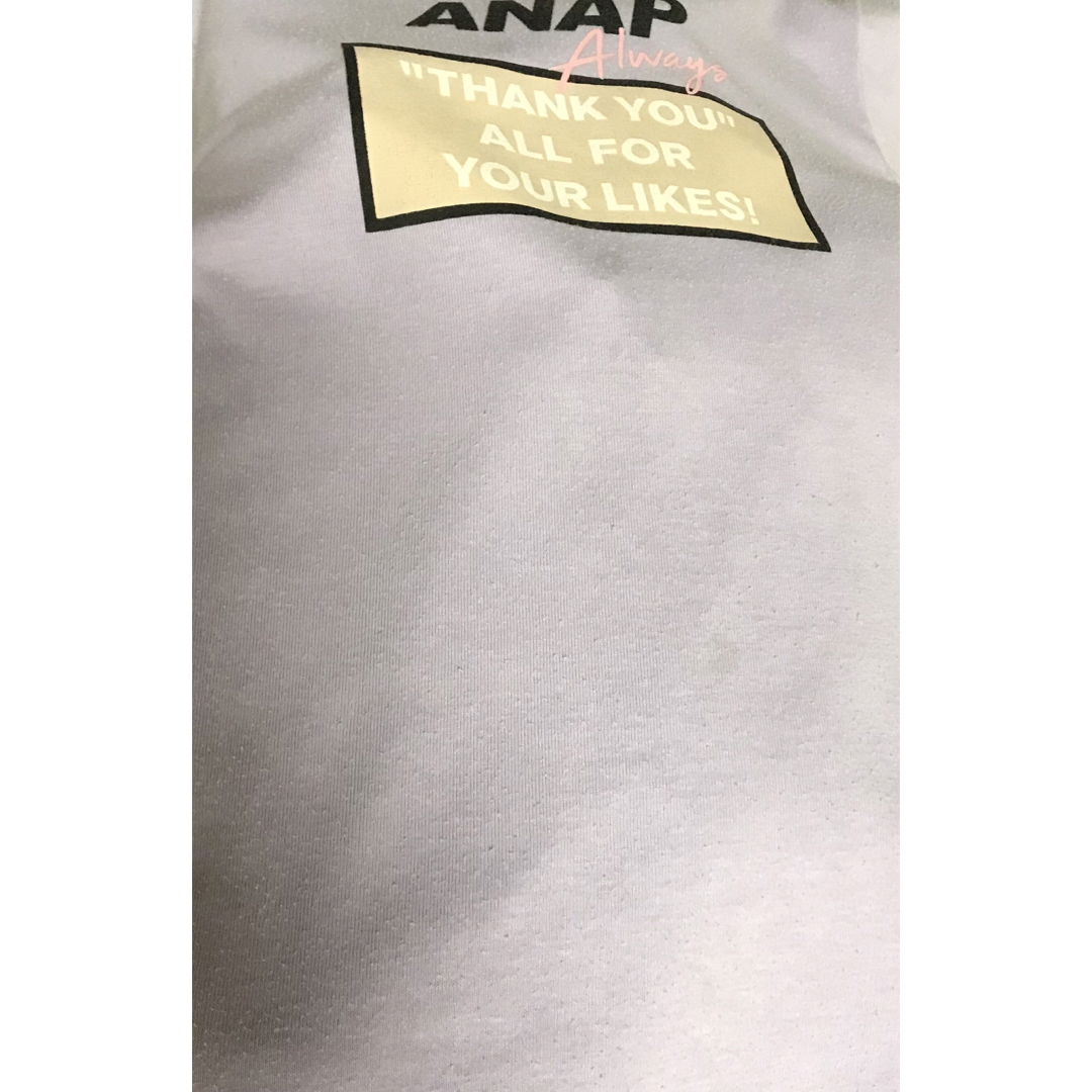 ANAP(アナップ)のANAP 長袖シャツ　115〜125 キッズ/ベビー/マタニティのキッズ服女の子用(90cm~)(Tシャツ/カットソー)の商品写真